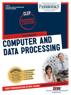 cover image of COMPUTERS AND DATA PROCESSING